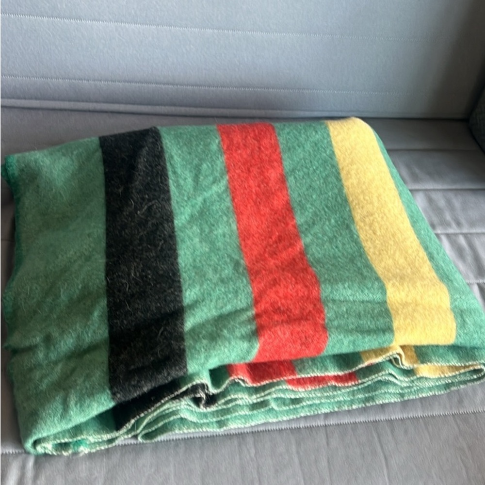 Vintage Vtg Wool Orr Blanket